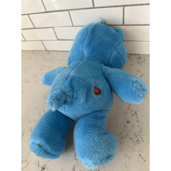 Care Bears 2003 Champ Blue Trophy Care Bear Plush 13" Stuffed Animal Toy - Picture 4 of 6
